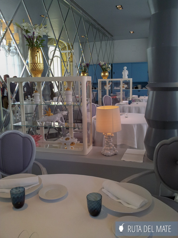 El interior del restaurante Paco Roncero en el Casino de Madrid