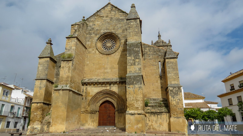 Main façade of Santa Marina church in Cordoba