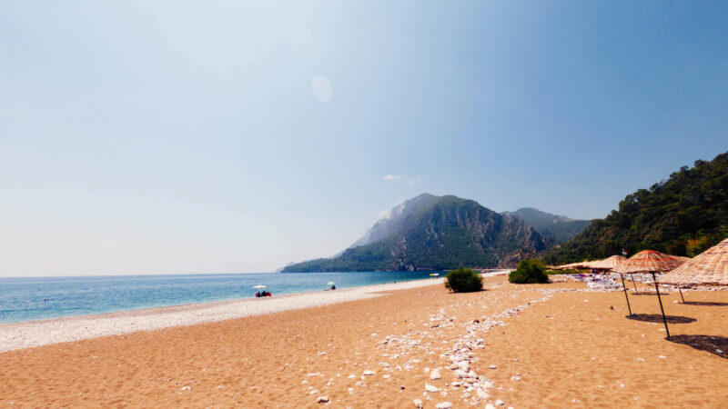 Playa de Cirali en Kemer