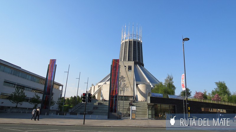The exterior of the Liverpool Metropolitan Cathedral