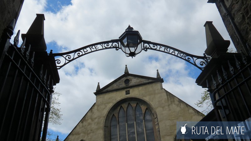 Entrada al Cementerio de Greyfriars en Edimburgo