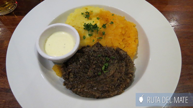 Plato de Scot, una comida típica de Escocia