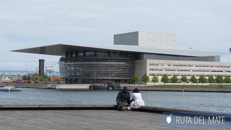 Vista de la Ópera de Copenhague