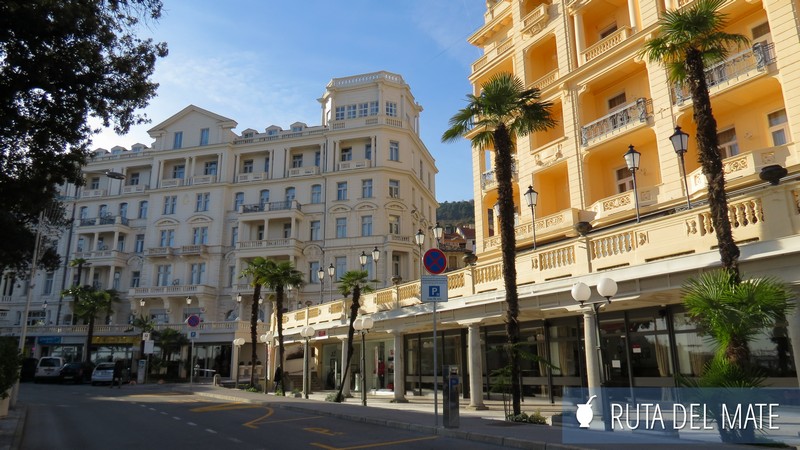 Mansions from the Austro-Hungarian Empire era in Opatija