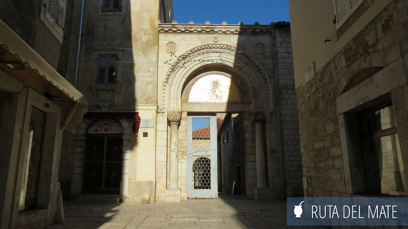 Access port to the Euphrasian Basilica of Porec
