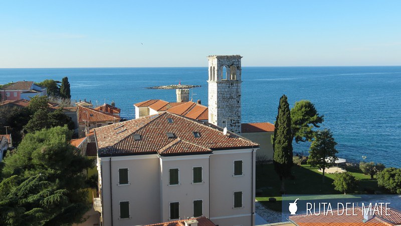 View of the Euphrasian Basilica from the lookout point