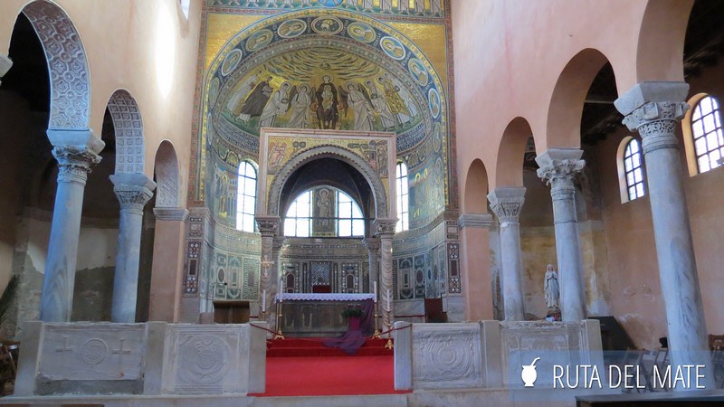 Church dedicated to the Virgin Mary inside the Euphrasian Basilica