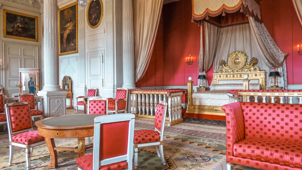 Una de las habitaciones del palacio de Versallles