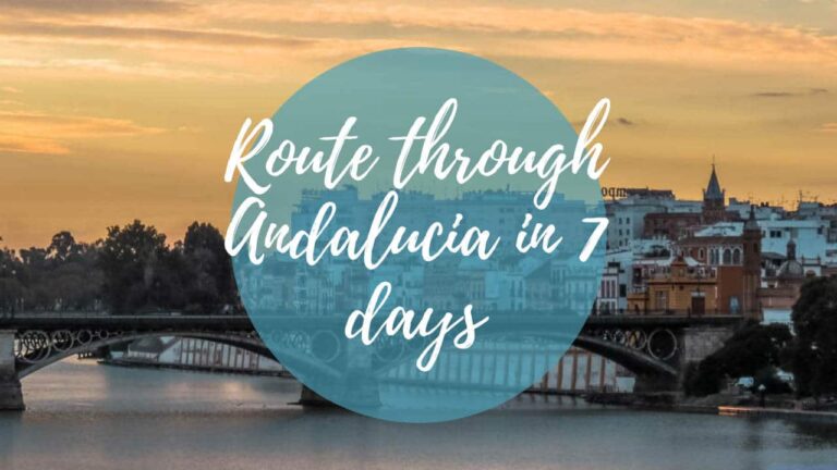 Route Through Andalusia in 7 Days, Itinerary
