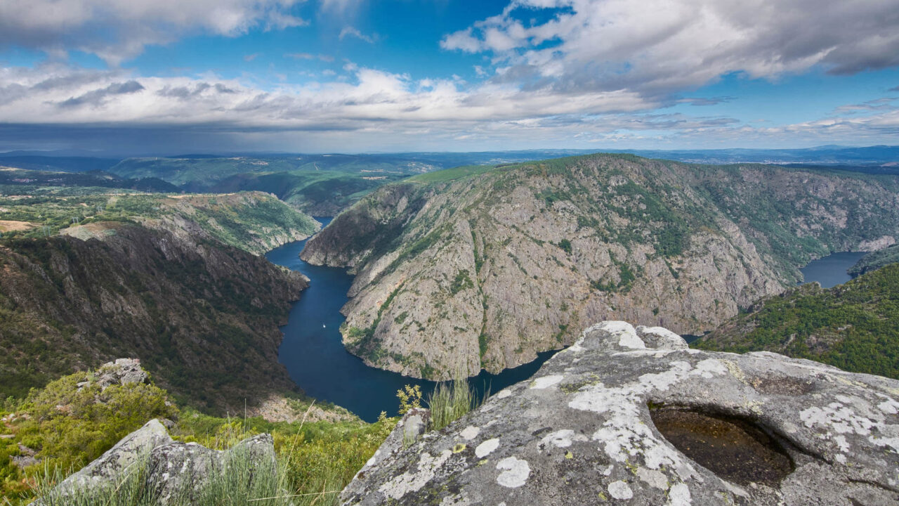 El cañón del río Sil en la Ribeira Sacra