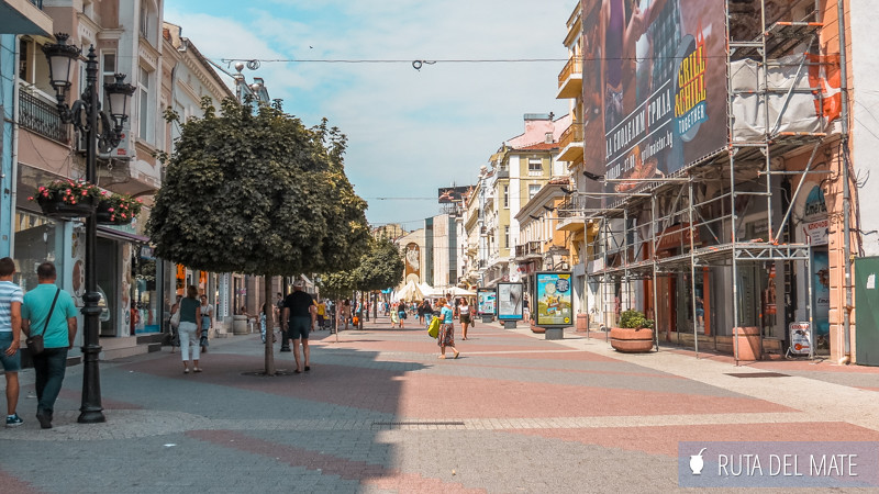 Peatonal Rayko Daskalov en Plovdiv