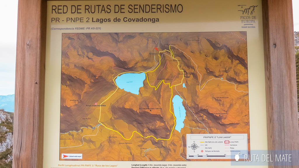 Ruta de Senderismo por los lagos de Covadonga