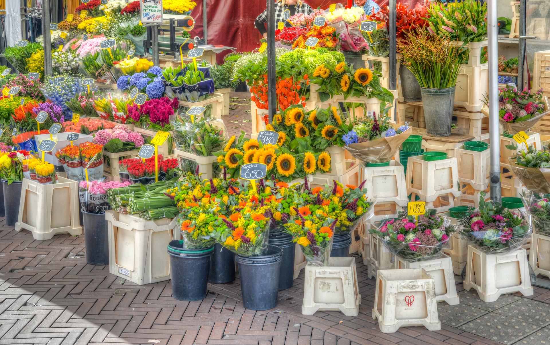 Mercado de las Flores de Amsterdam