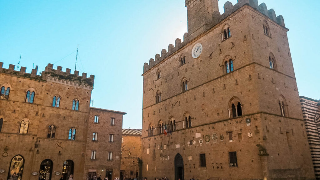 Piazza dei Priori in Volterra