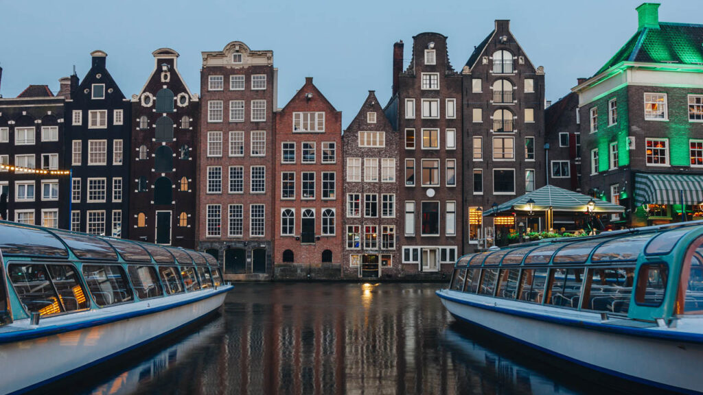 A boat trip along the canals, one of the best activities on an Amsterdam 3-day itinerary