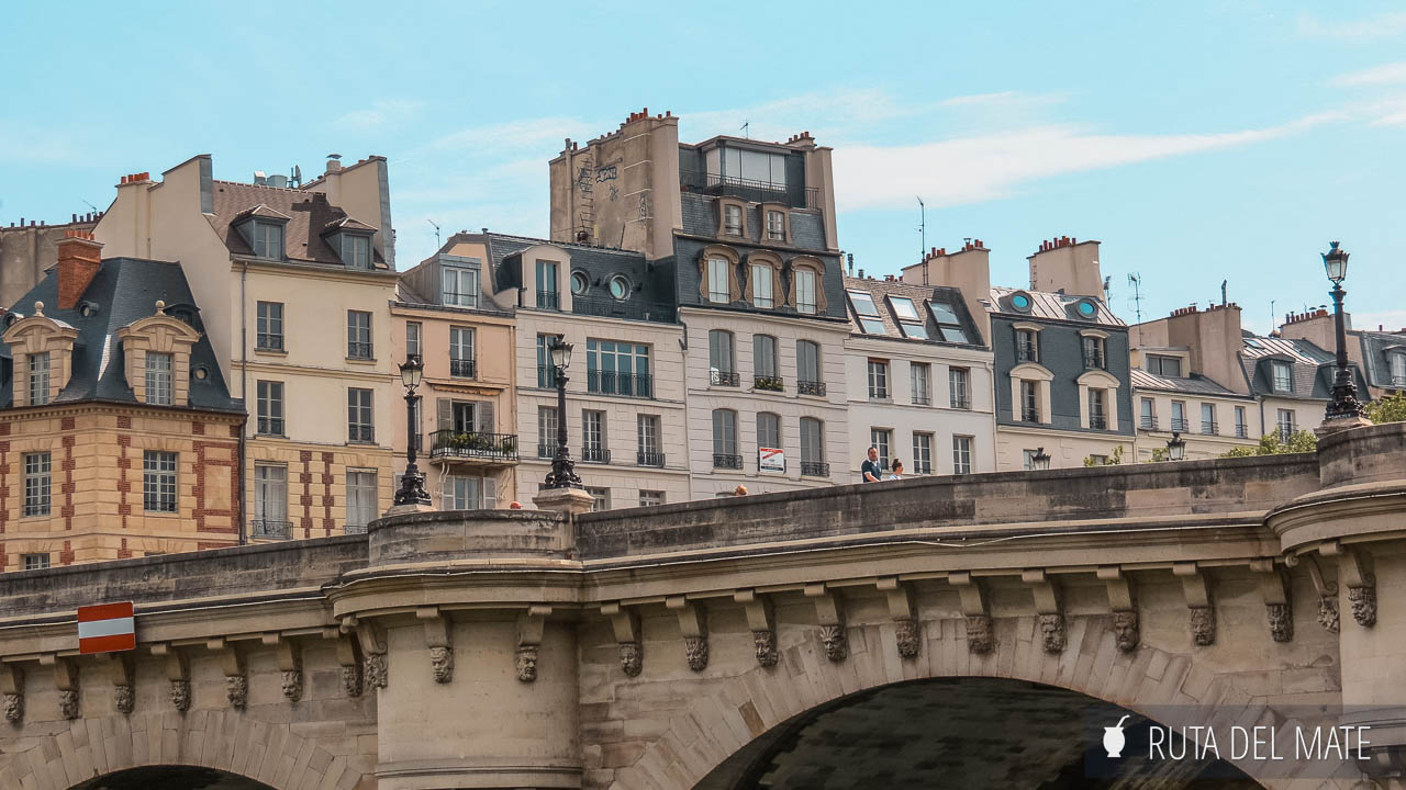 Paris from the River Seine