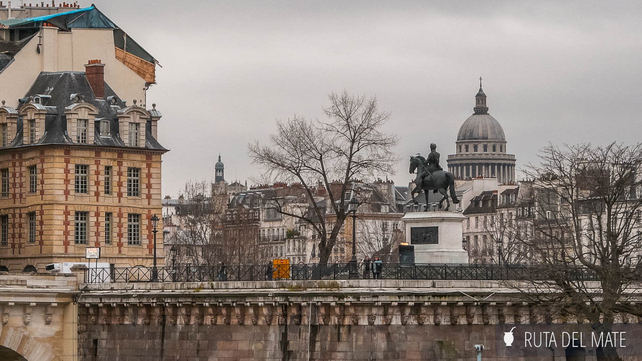 The city of Paris is an open-air museum.